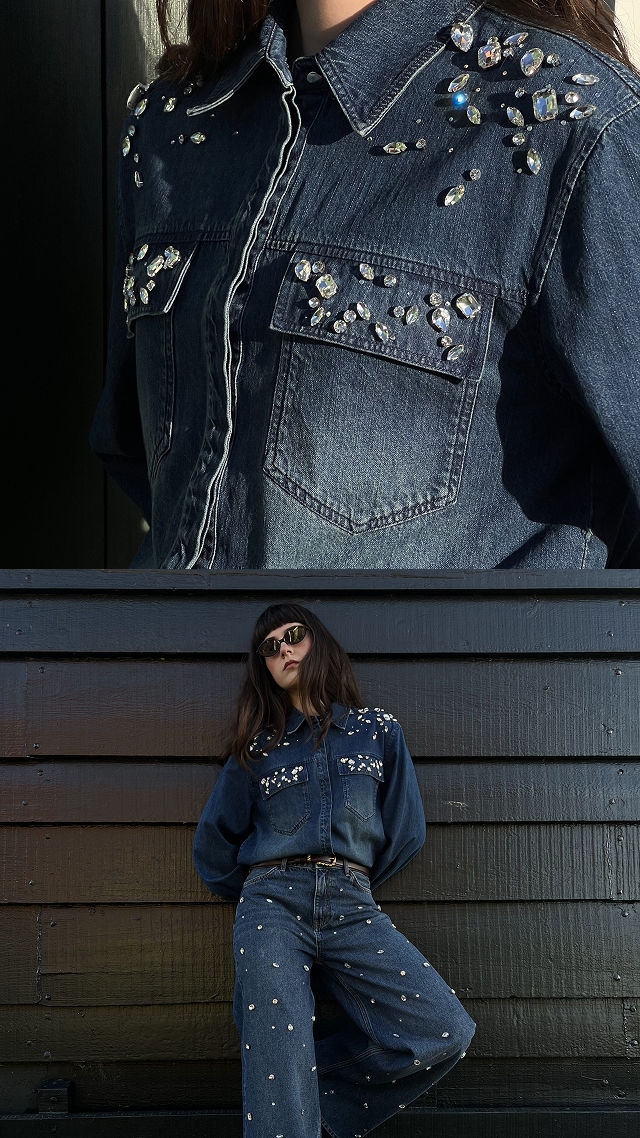 IBlues FW26 Denim Stones Sparkly Glitter iBlues